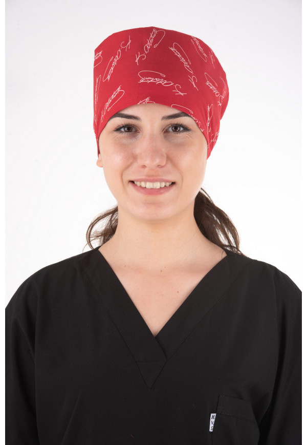 Kırmızı Atatürk İmzalı Bone Kırmızı Atatürk İmzalı Bone