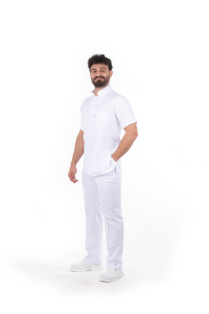 DT 084 Polo Hakim Yaka Doktor Üniforma Takım
