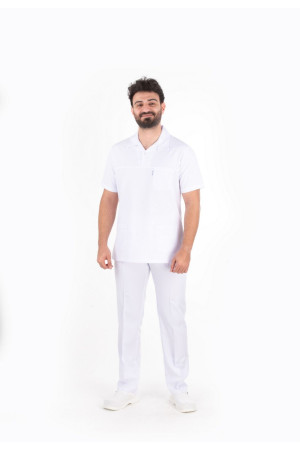 DT 085 Polo Ceket Yaka Doktor Üniforma Takım