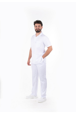 DT 085 Polo Ceket Yaka Doktor Üniforma Takım
