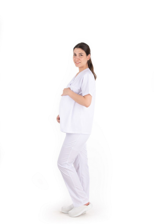 HF 398 Zarf Yaka Beyaz Alpaka