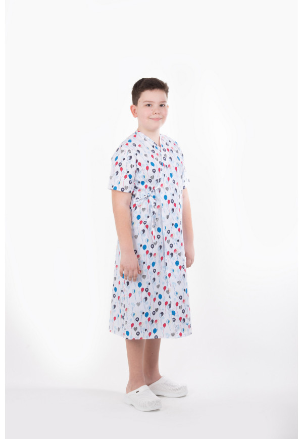 HÖ 820 Çocuk Hasta Önlüğü 8-12 Yaş