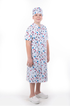 HÖ 820 Çocuk Hasta Önlüğü 8-12 Yaş