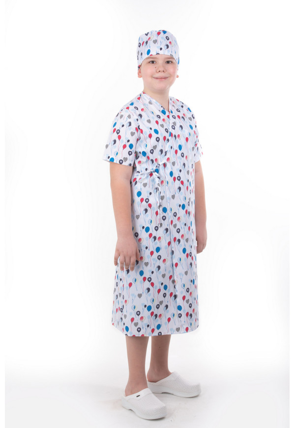 HÖ 820 Çocuk Hasta Önlüğü 8-12 Yaş