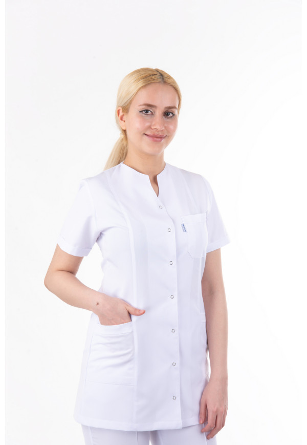 Ay Yaka Kuplu Model Beyaz Alpaka Takım