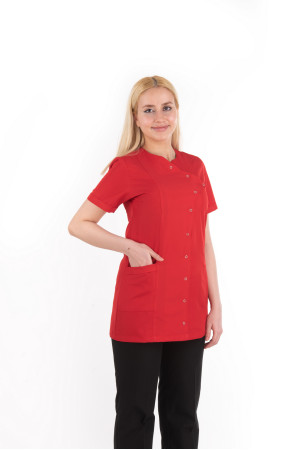 Kırmızı Alpaka Yandan Kapama Takım