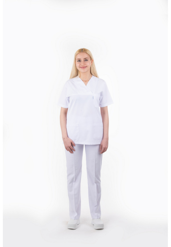 Zarf Yaka Model Beyaz Alpaka Takım