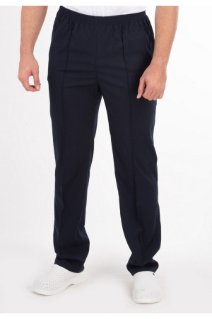 Likralı Alpaka Pantolon Lacivert Renk Ütü Dikişli