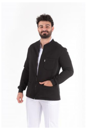 Hırka Siyah Düz Model