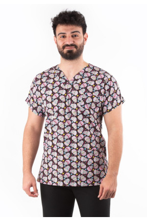 Renkli Kuru Kafa Likralı Yarasa Kol Model