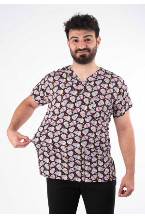 Renkli Kuru Kafa Likralı Yarasa Kol Model