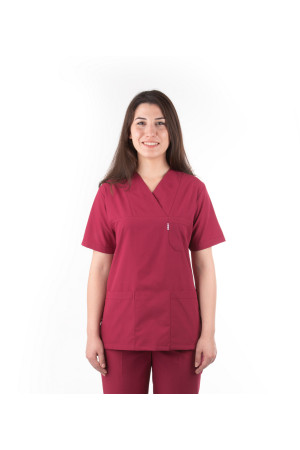 Bordo Zarf Yaka Model