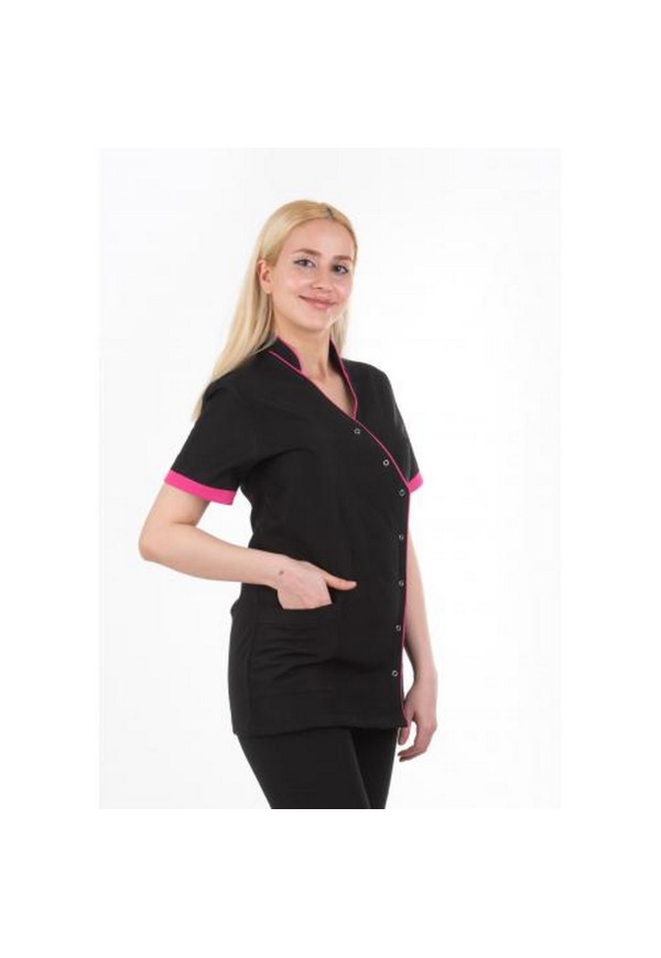 Siyah Fujya Biyeli Yandan Kapama Model